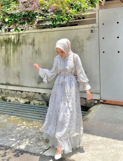 ide outfit hijab tahun baru