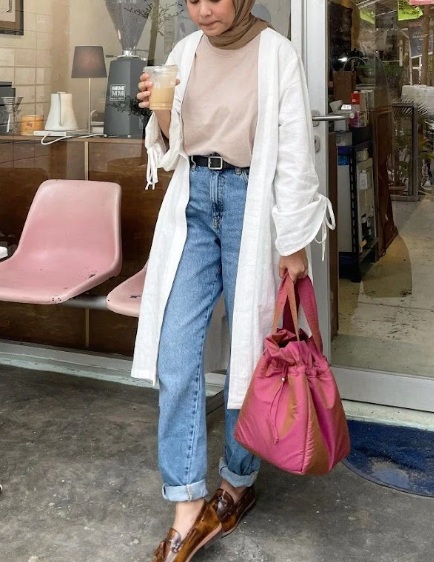 ide outfit hijab tahun baru
